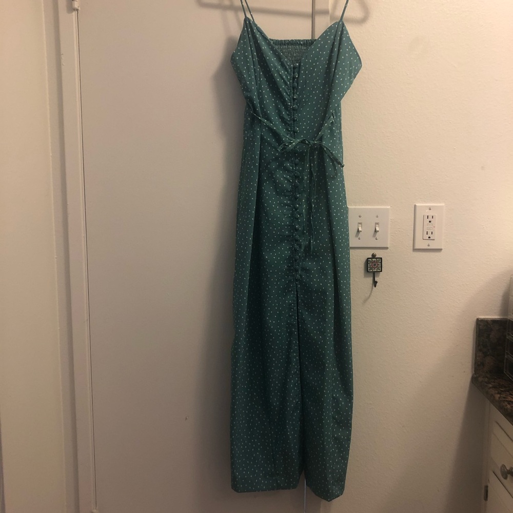 New look green summer dress